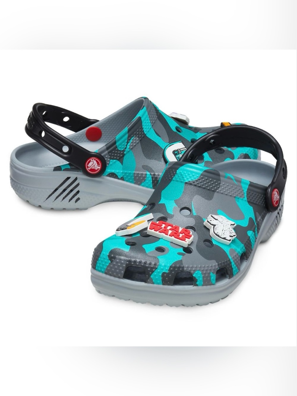 Women’s Star Wars Teal Camo Slip-On Crocs